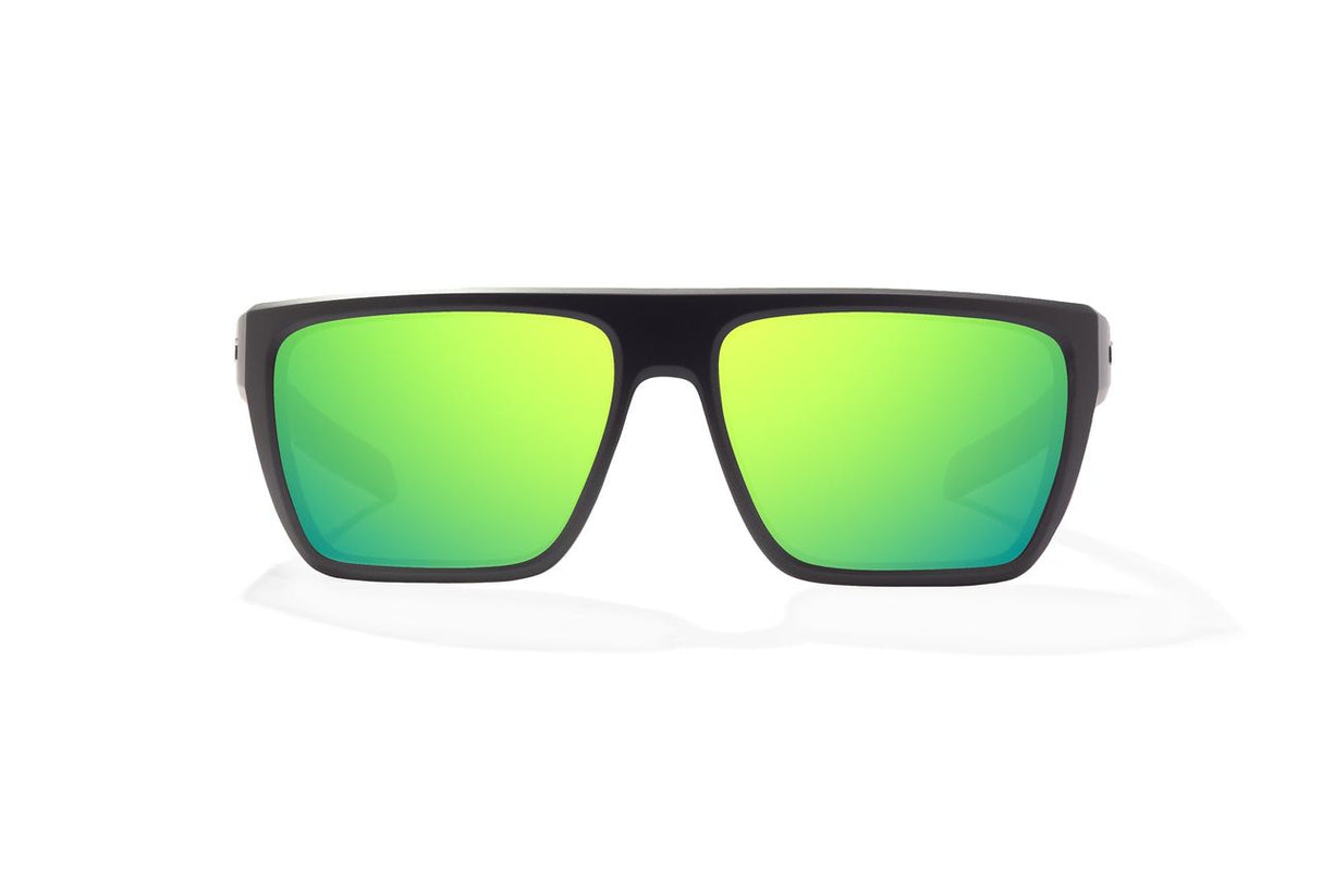 Bajio Zapata - Glass - Matte Black Green Mirror
