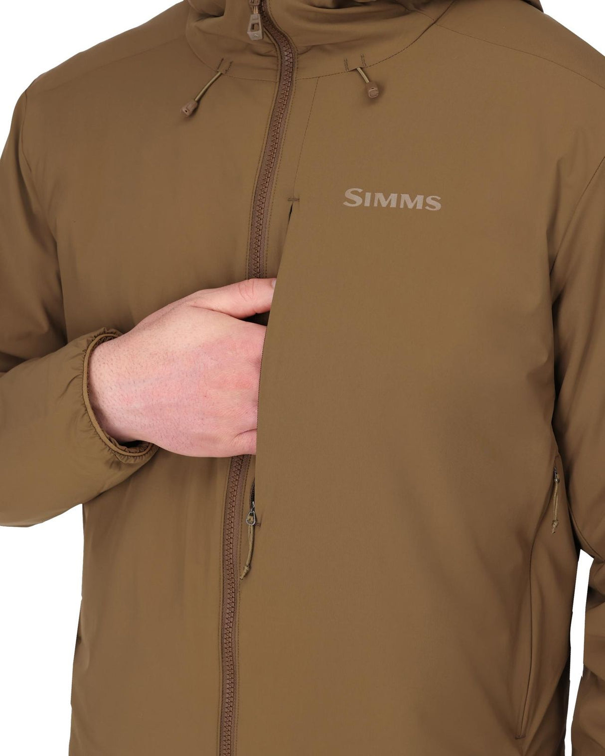 Simms Midstream Hooded Jacket - Jasper
