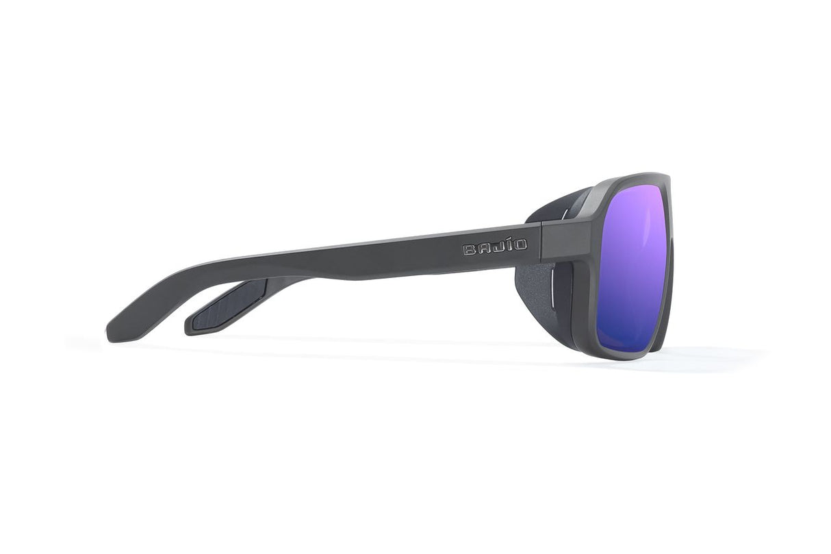 Bajio Cocho - Glass - Graphite Black Violett Mirror