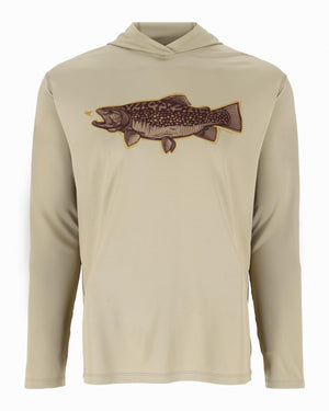 Simms Tech Hoody - Artist Series - Stone Trout Fly