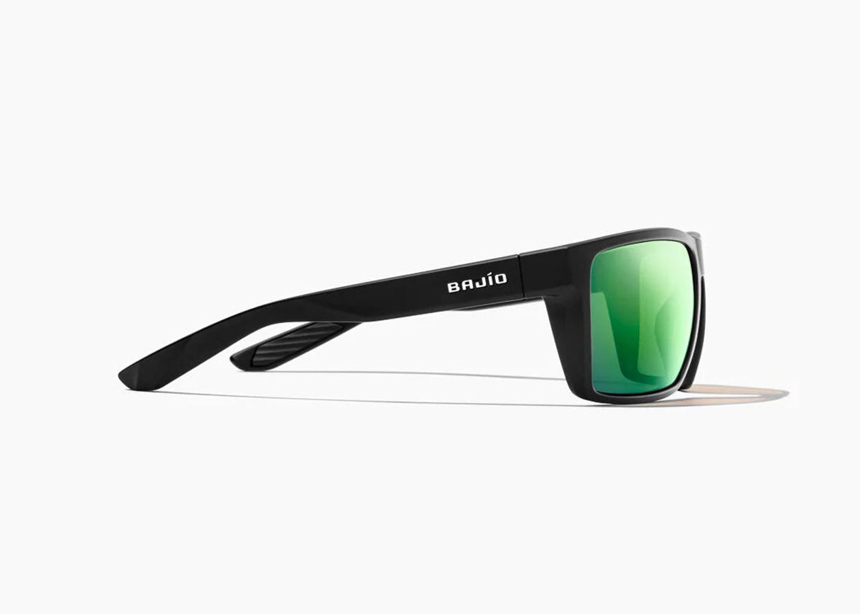 Bajio Stiltsville - Polycarbonate - Black Matte Green Mirror
