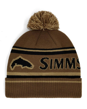 Simms Tip-Up Pom Beanie - Jasper
