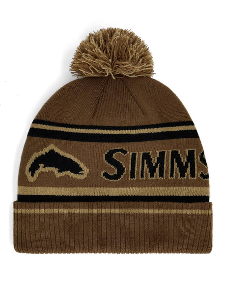 Simms Tip-Up Pom Beanie - Jasper