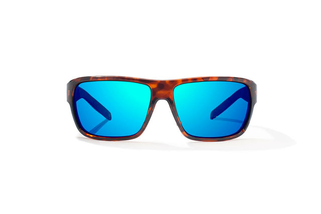 Bajio Rigolets - Glass - Brown Tort Gloss Blue Mirror