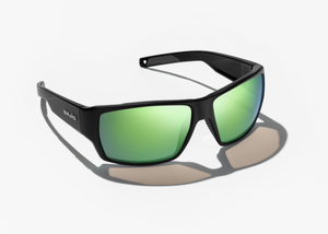 Bajio Vega - Polycarbonate - Black Matte Green Mirror