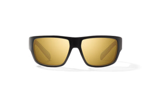Bajio Piedra - Glass - Black Matte Yellow
