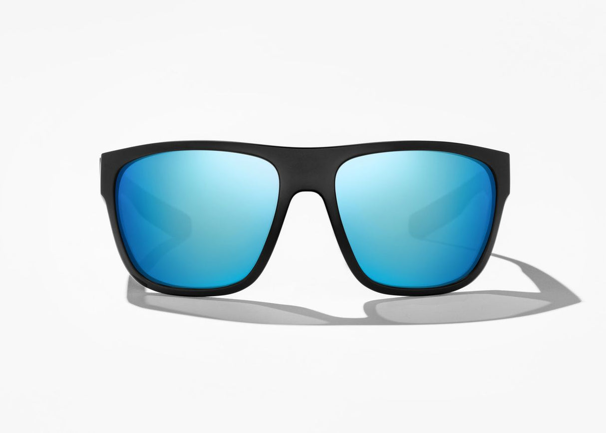 Bajio Las Rocas - Glass - Black Matte Blue Mirror