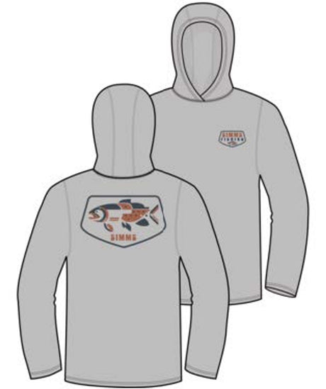 Simms Tech Hoody - Artist Series - Overcast Abstract Bass