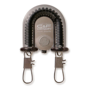 C&F Design 2-in-1 Retractor w Fly Catcher - Black