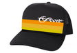 Scott Fly Rod Co. Black Mesh Hat White Scott Logo - Black