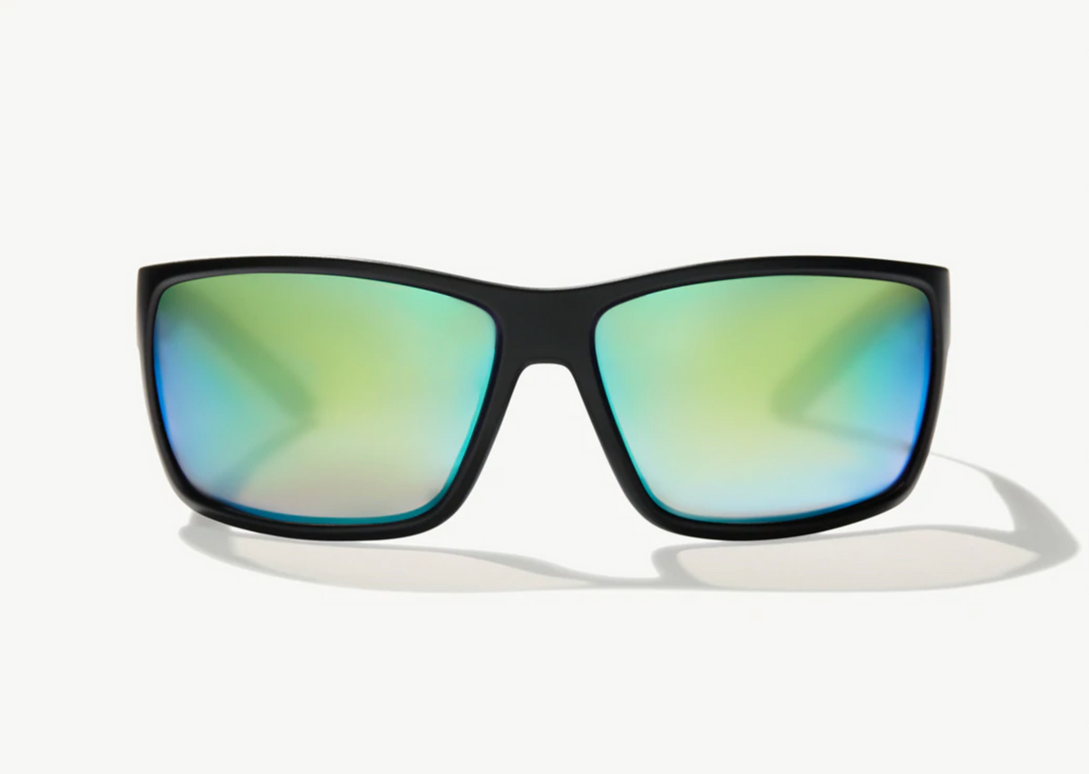 Bajio Bales Beach - Polycarbonate - Black Matte Green Mirror