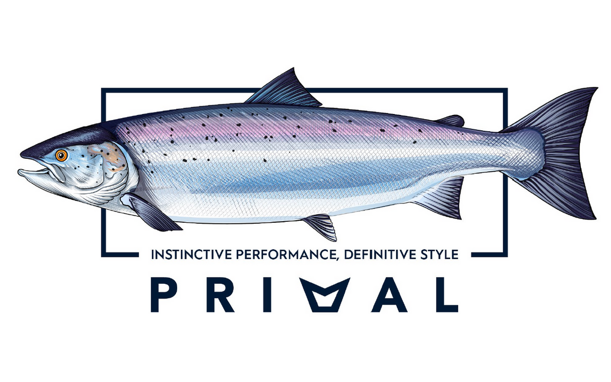 Primal Artist Tee Salmon - White