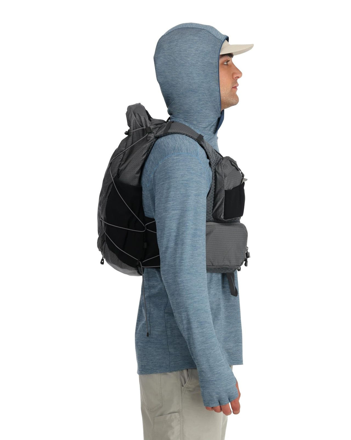 Simms Flyweight Vest Pack - Smoke
