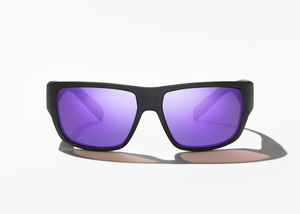 Bajio Piedra - Polycarbonate - Black Matte Violet Mirror