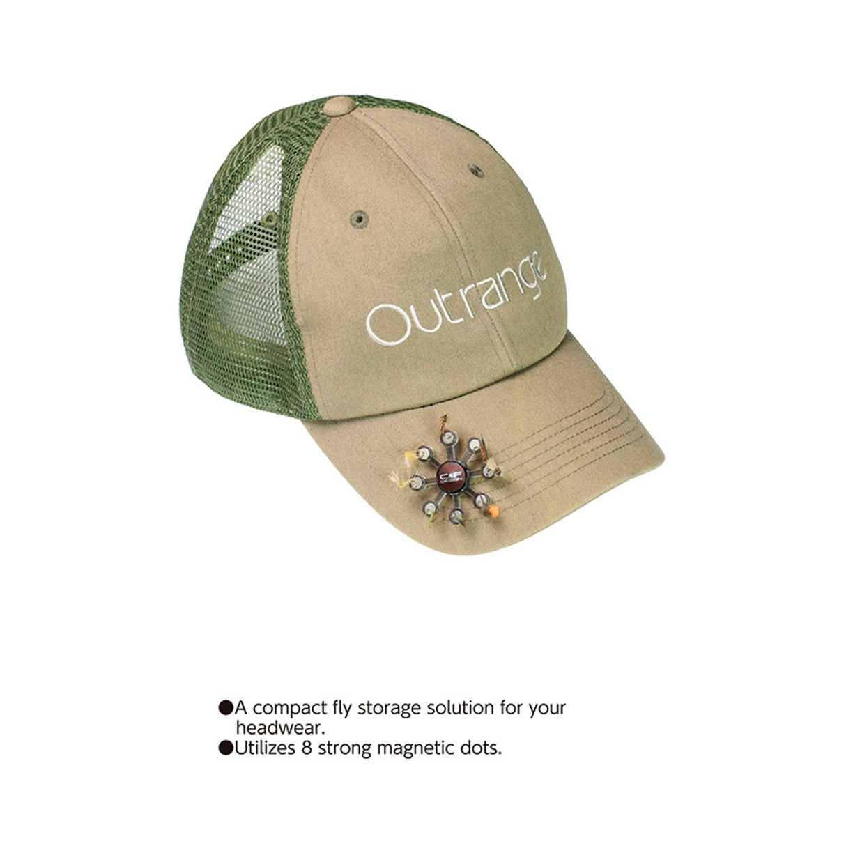 C&F Design Cap Fly Patch - Smoke
