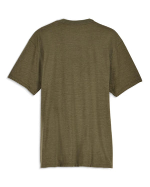 Simms Shroud Fill Logo T-Shirt - Military Heather