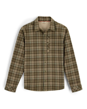 Simms Coldweather Shacket - Schooner Plaid: Loden
