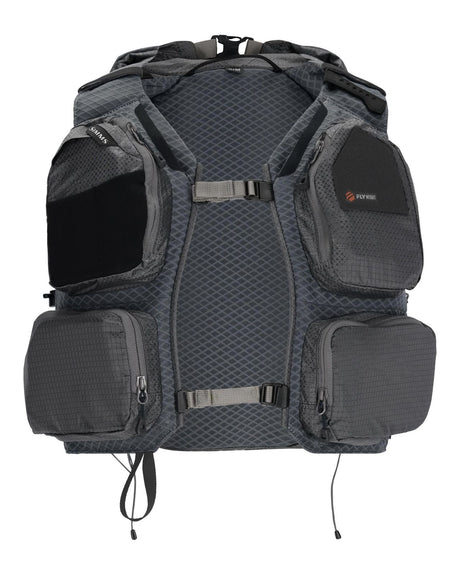 Simms Flyweight Vest Pack - Smoke