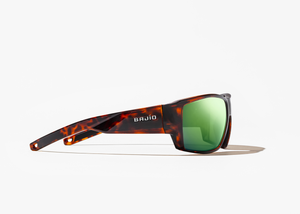 Bajio Vega - Polycarbonate - Dark Tort Matte Green Mirror