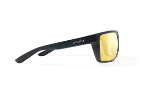 Bajio Stiltsville - Glass - Black Matte Yellow Mirror