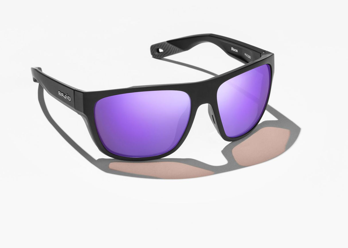 Bajio Las Rocas - Polycarbonate - Black Matte Violet Mirror