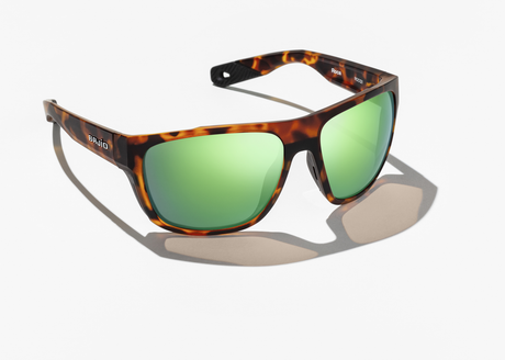 Bajio Las Rocas - Polycarbonate - Brown Tort Matte Green Mirror