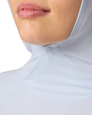 Simms Wms Sflex Hoody - Bimini Blue