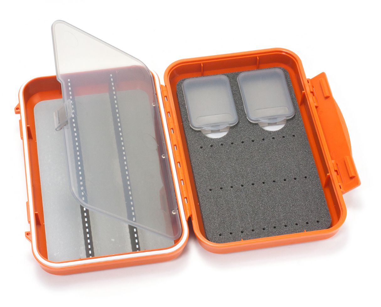 C&F Design C&F Medium 2-Row WP Tube Fly Case w 3 Comp - Burnt Orange