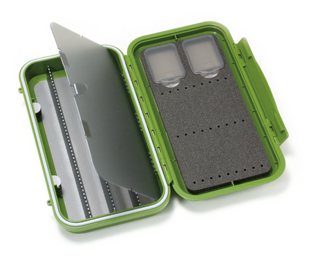 C&F Design C&F Large 3-Row WP Tube Fly Case w 4 Comp - Olive