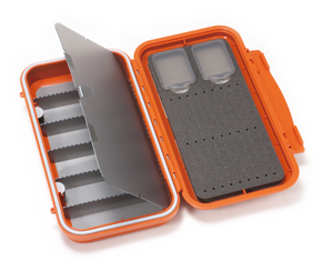 C&F Design C&F Large 3-Row WP Tube Fly Case w 6 Comp - Burnt Orange