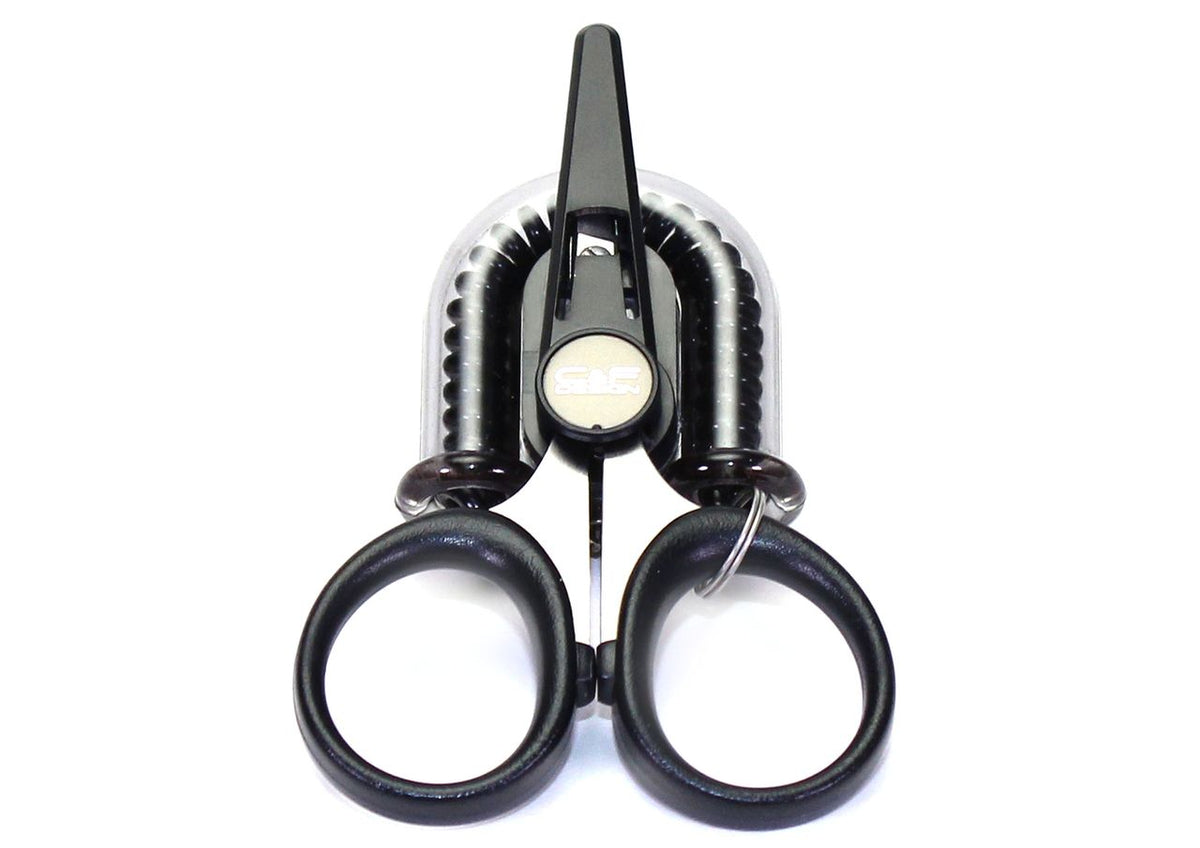 C&F Design 2-in-1 Retractor/Scissors - Smoke