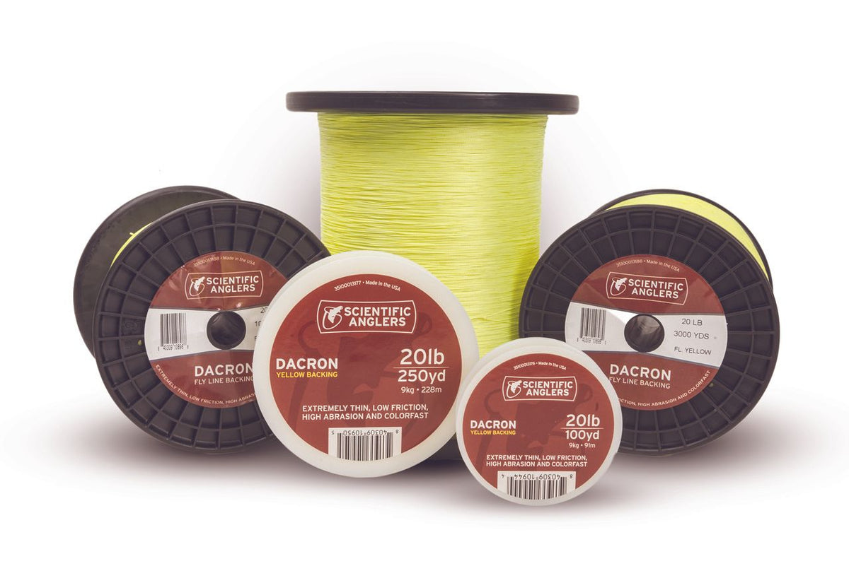 Scientific Anglers Dacron Backing Yellow - Yellow