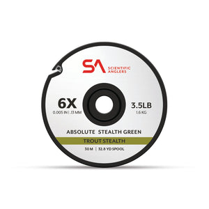 Scientific Anglers Absolute Trout Stealth Tippet - Green