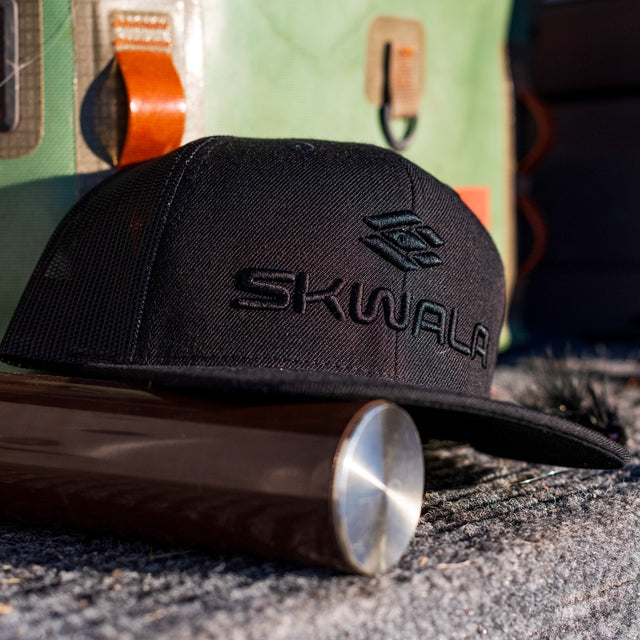 Raised Flat Bill Trucker - Skwala Fishing